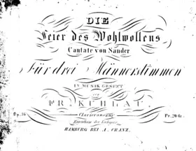 Die Feier des Wohlwollens