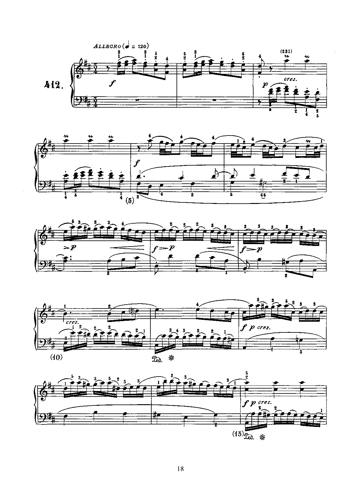 Keyboard Sonata in D major - Page 1