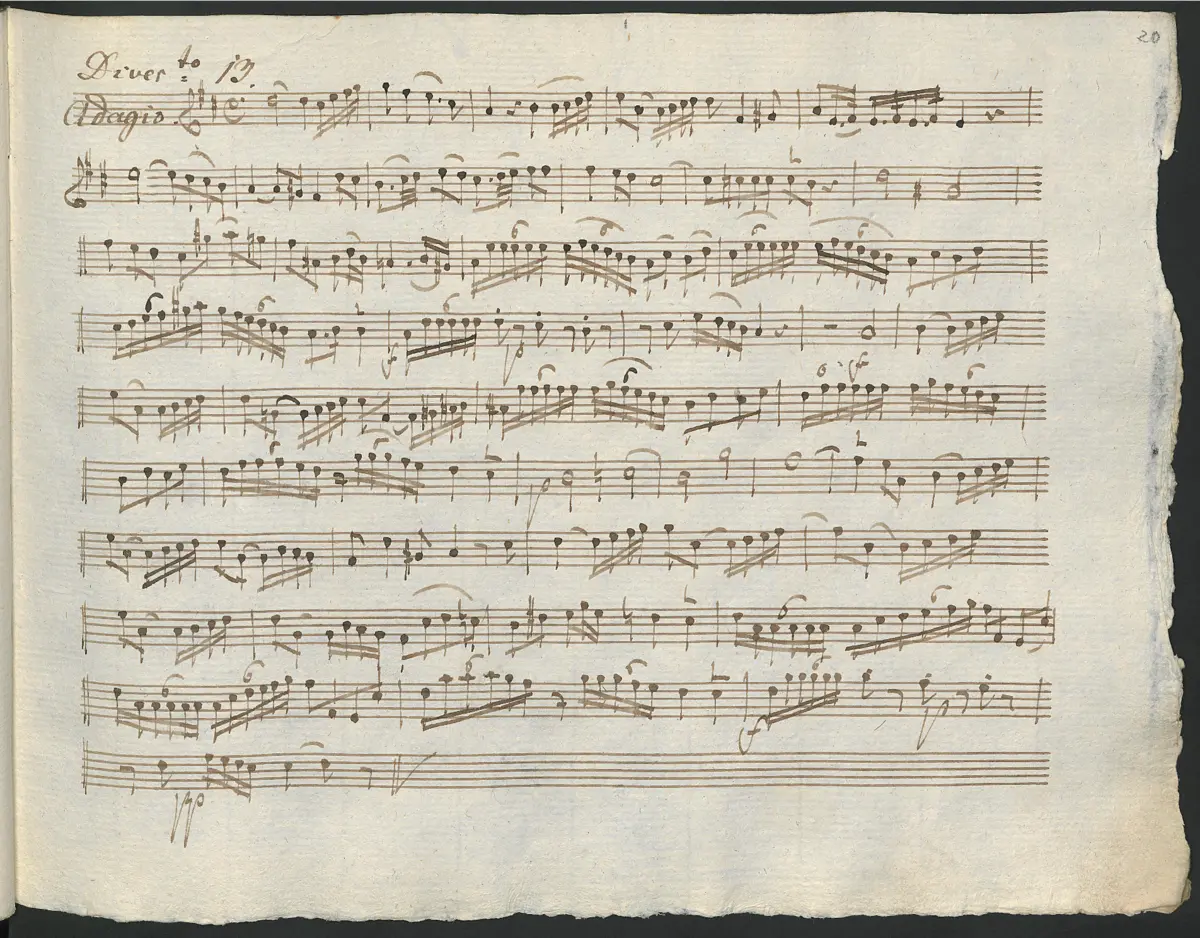 Baryton Trio in D major - Page 1