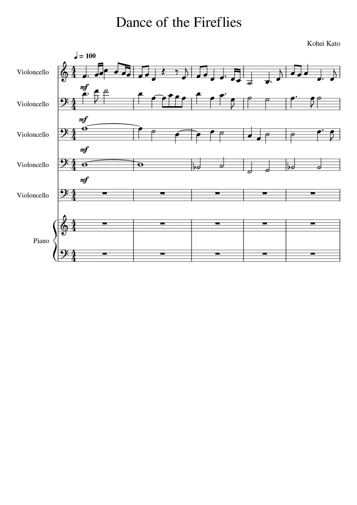 Dance of the Fireflies - Page 1