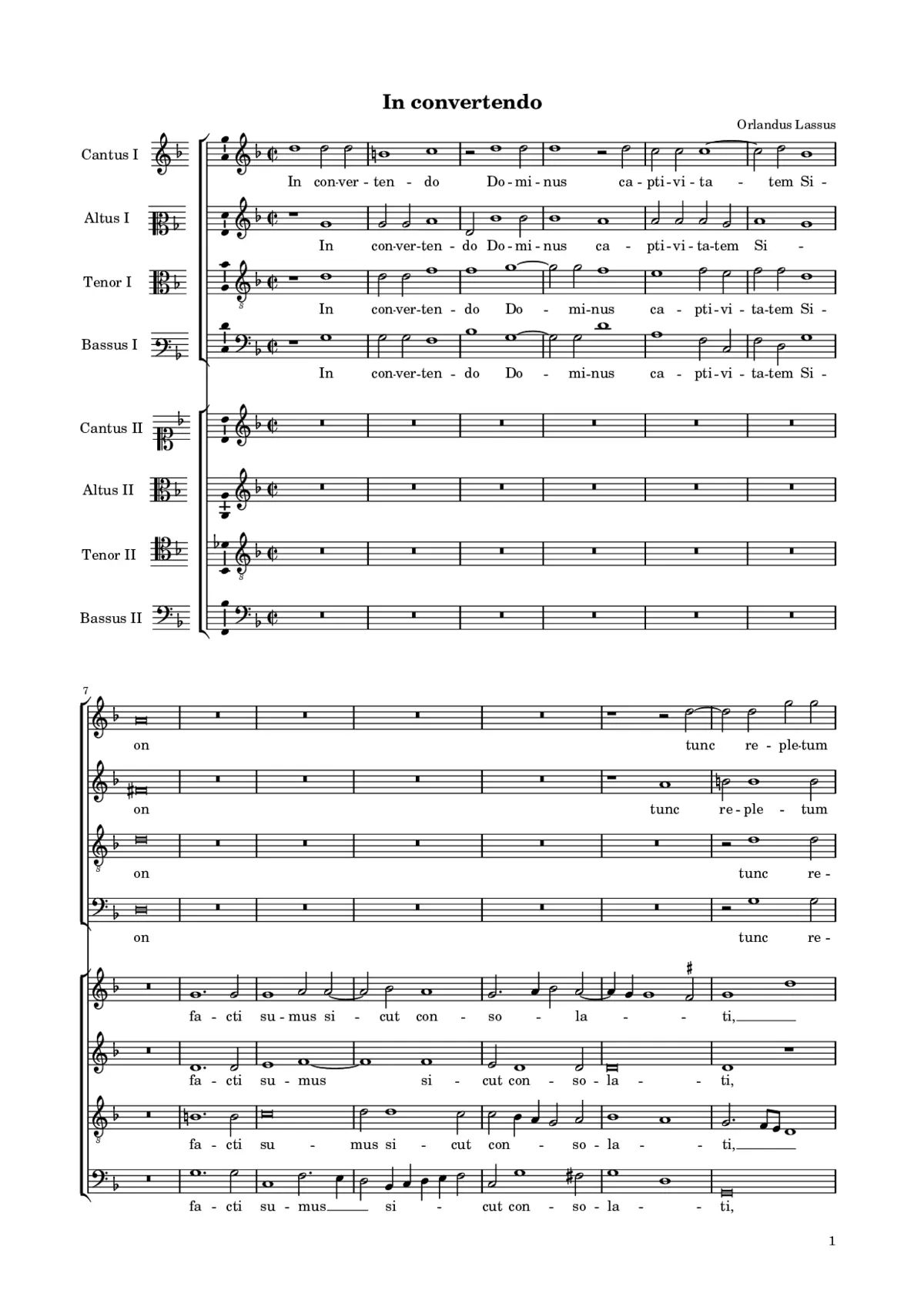 In convertendo - Page 1