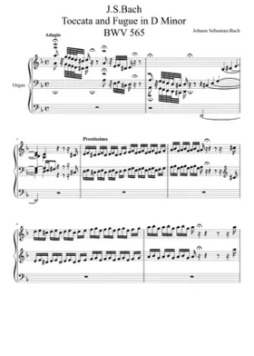 Toccata and Fugue in D minor BWV 565