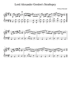 Lord Alexander Gordon's Strathspey