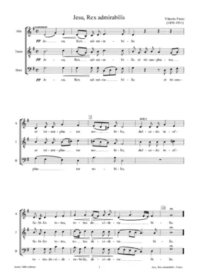 Jesu, Rex admirabilis