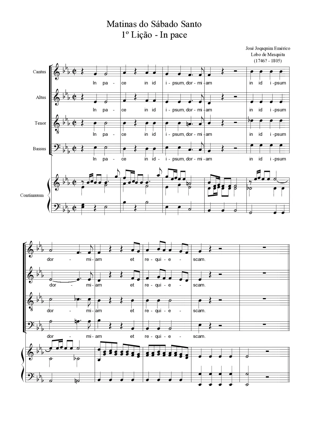 In pace - Page 1
