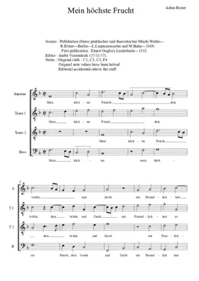 Mein höchste Frucht