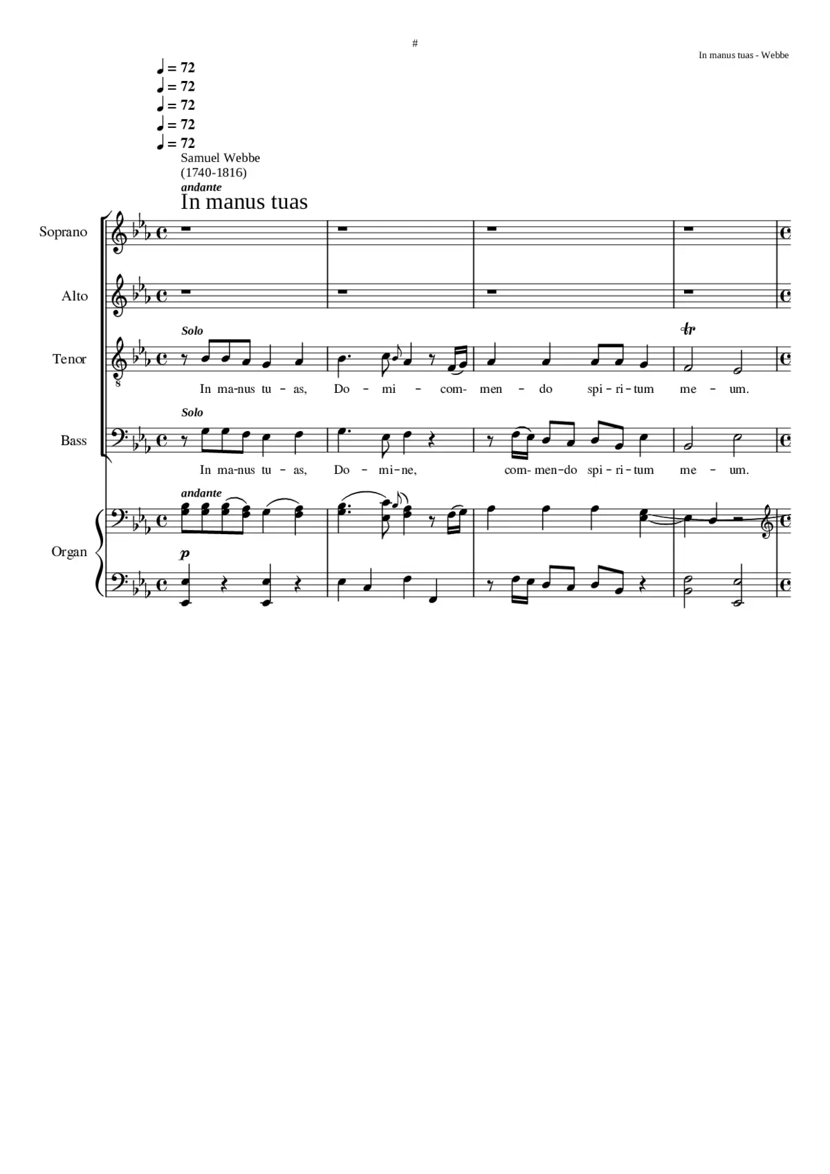 In manus tuas - Page 1