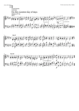 On this sweetest day of days