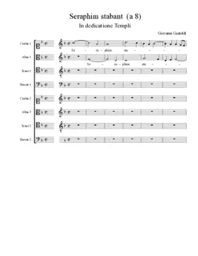 Seraphim stabant (a 8)