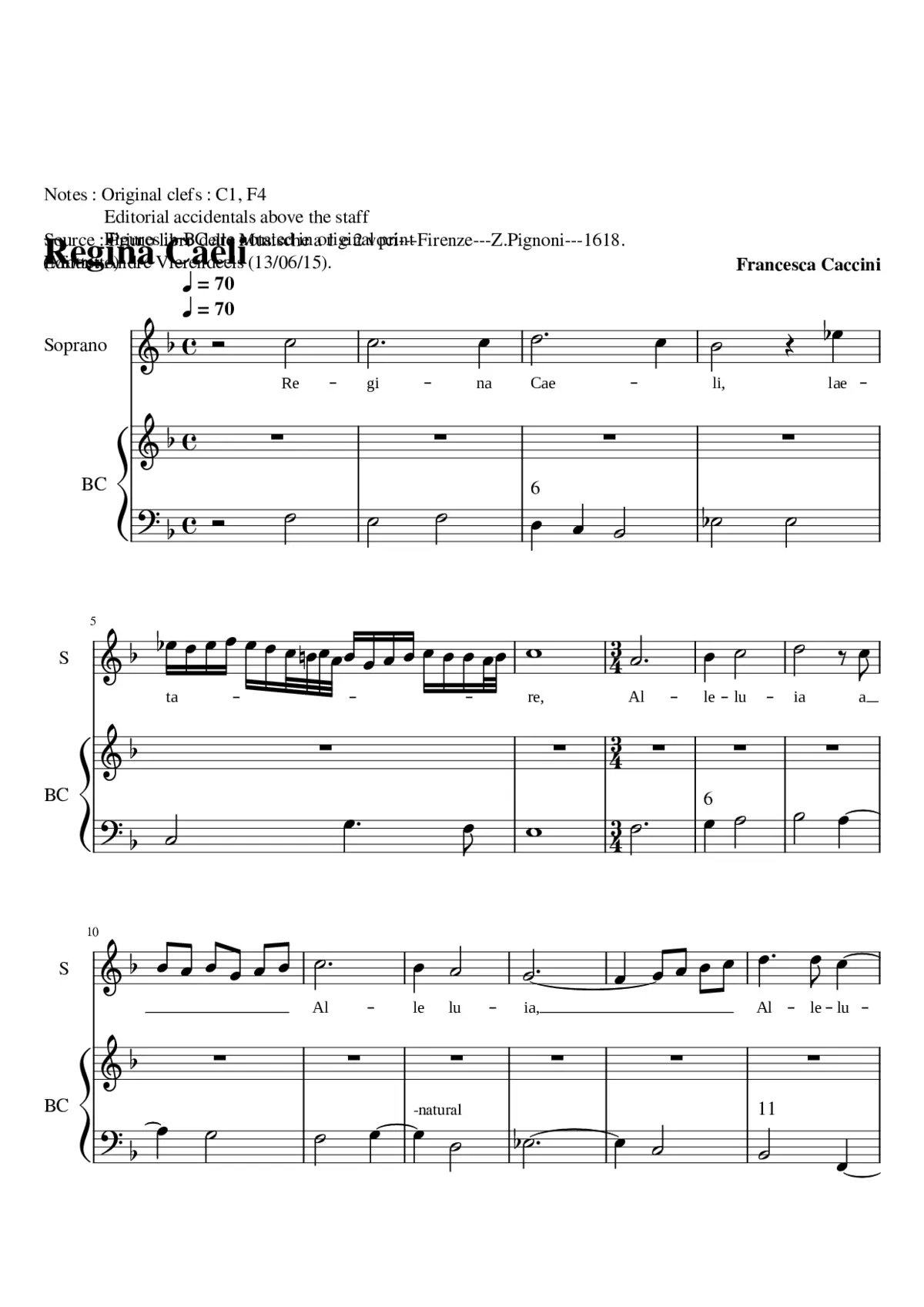Regina caeli - Page 1