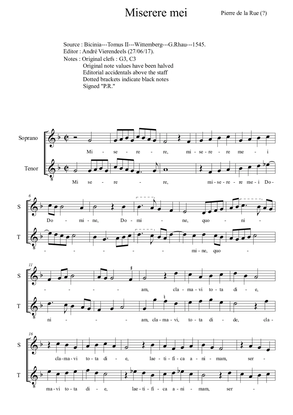 Miserere mei - Page 1
