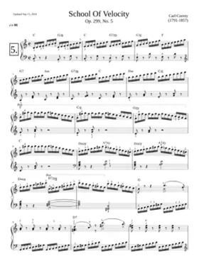 The School Of Velocity (op. 299)