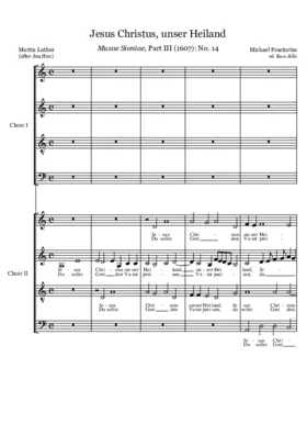Jesus Christus, unser Heiland