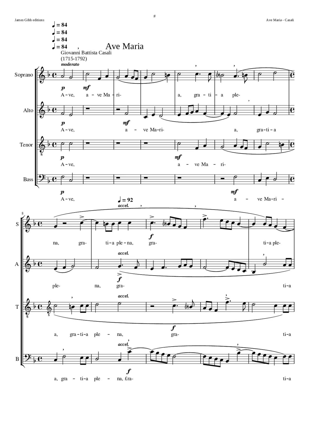 Ave Maria - Page 1