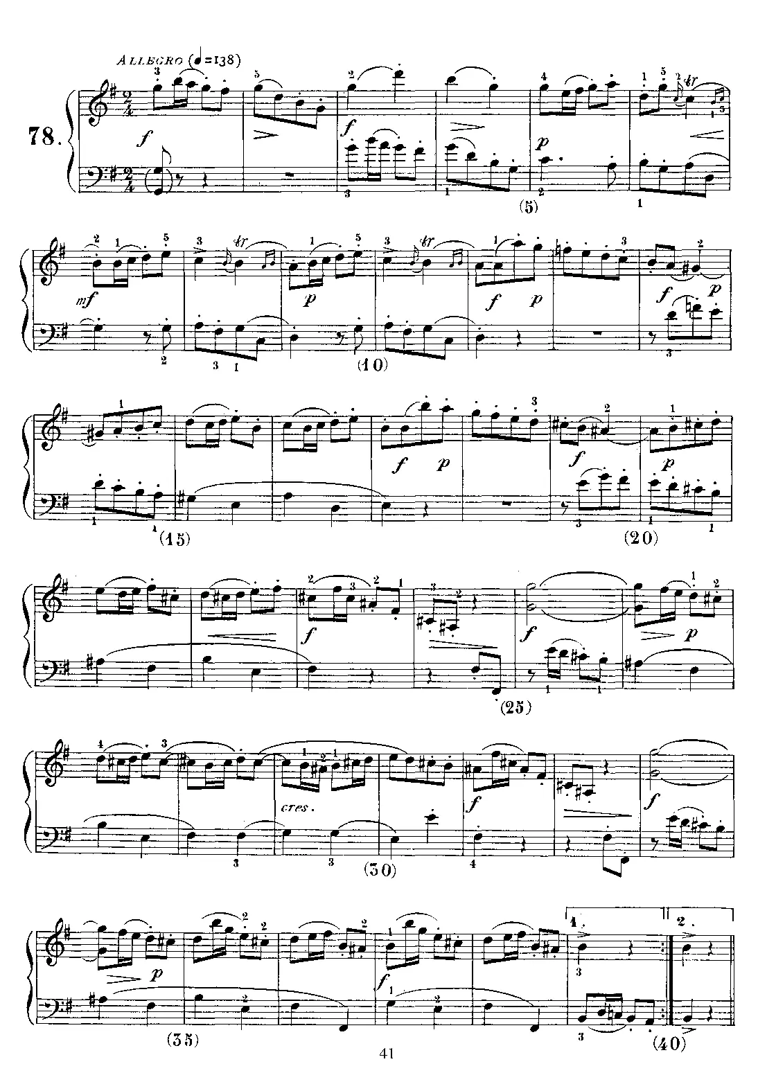Keyboard Sonata in G major - Page 1