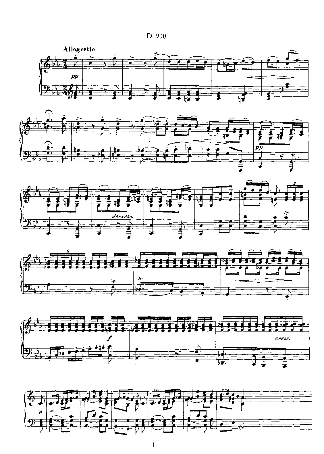 Allegretto - Page 1