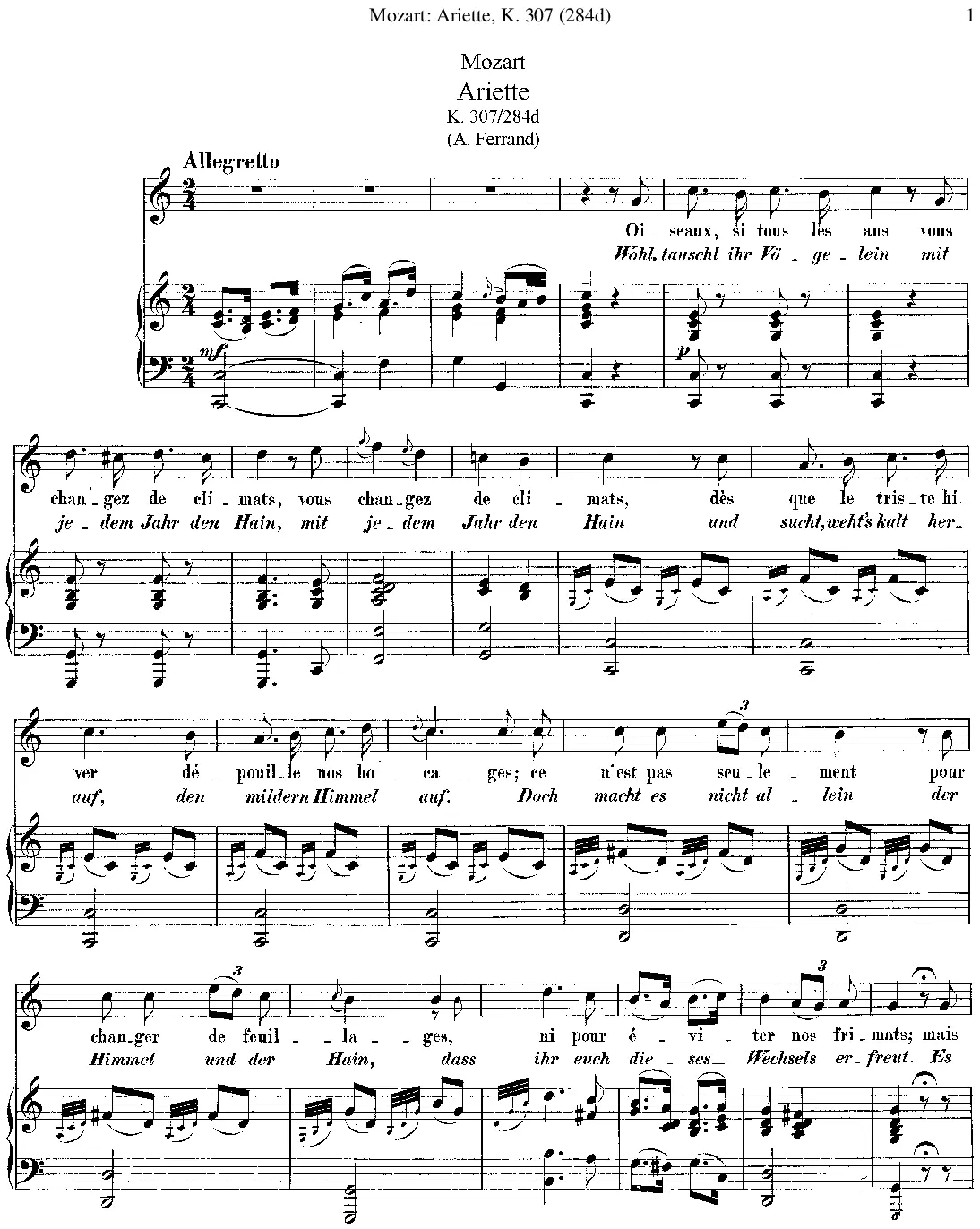 Oiseaux, si tous les ans - Page 1
