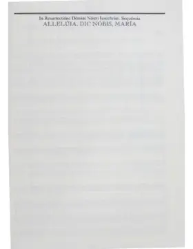 Alleluia. Dic nobis, Maria