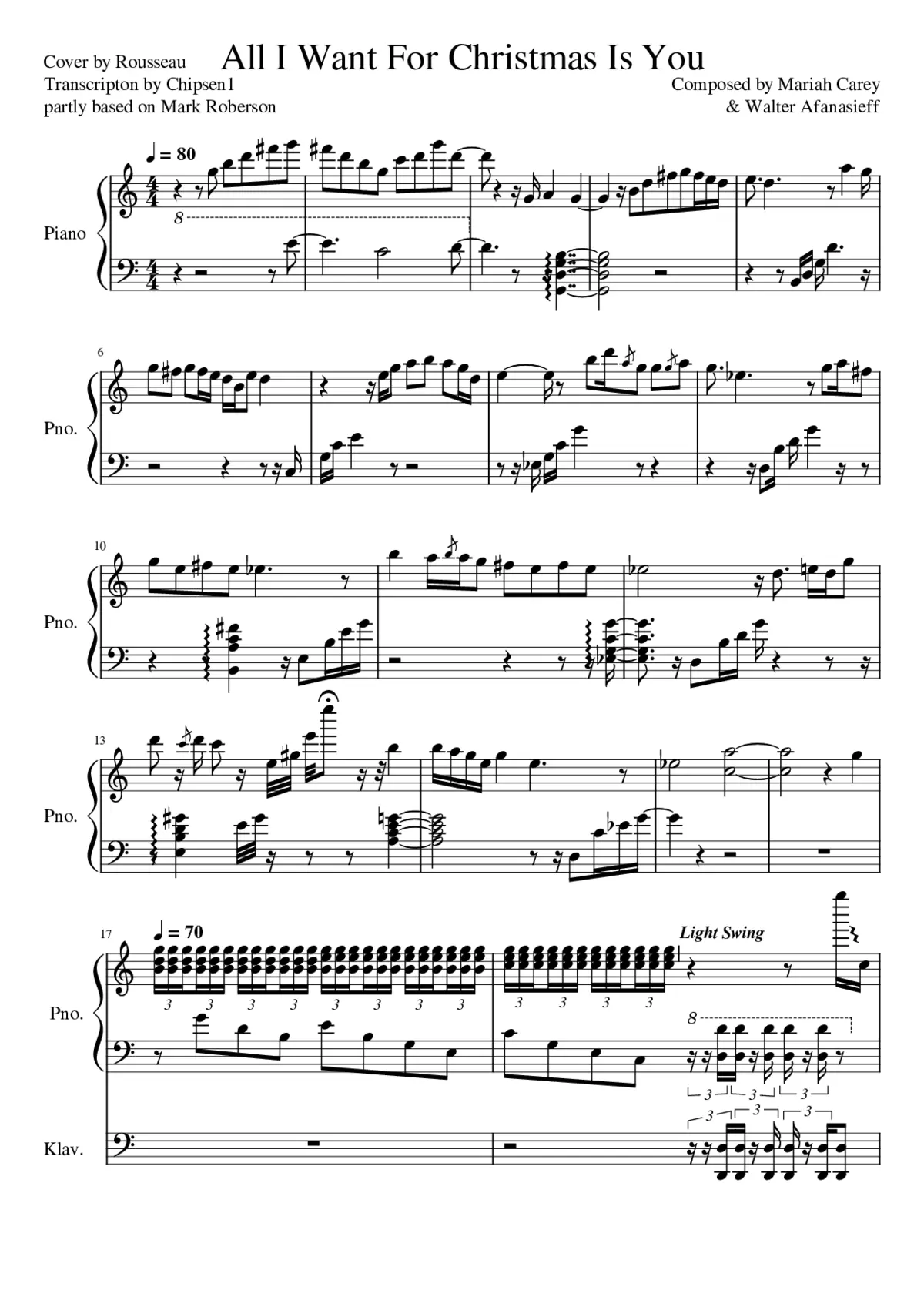 all i want for christmas is you - Page 1