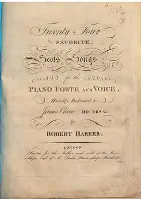 24 Favorite Scots Songs