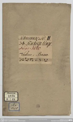 Violin Sonata in F major