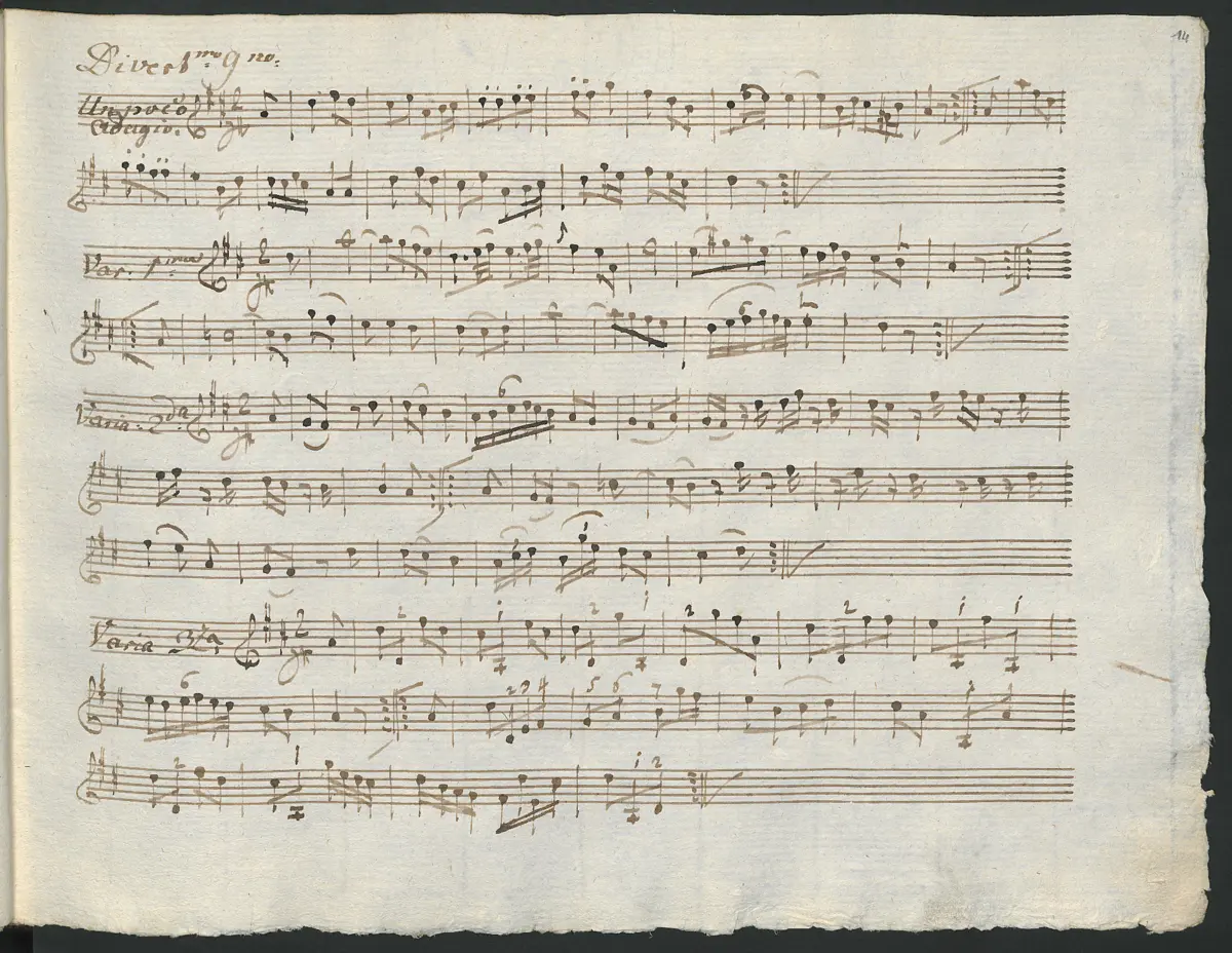 Baryton Trio in D major - Page 1