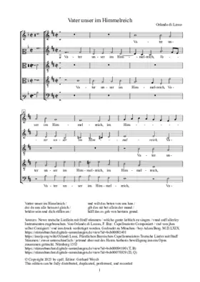 Vater unser im Himmelreich