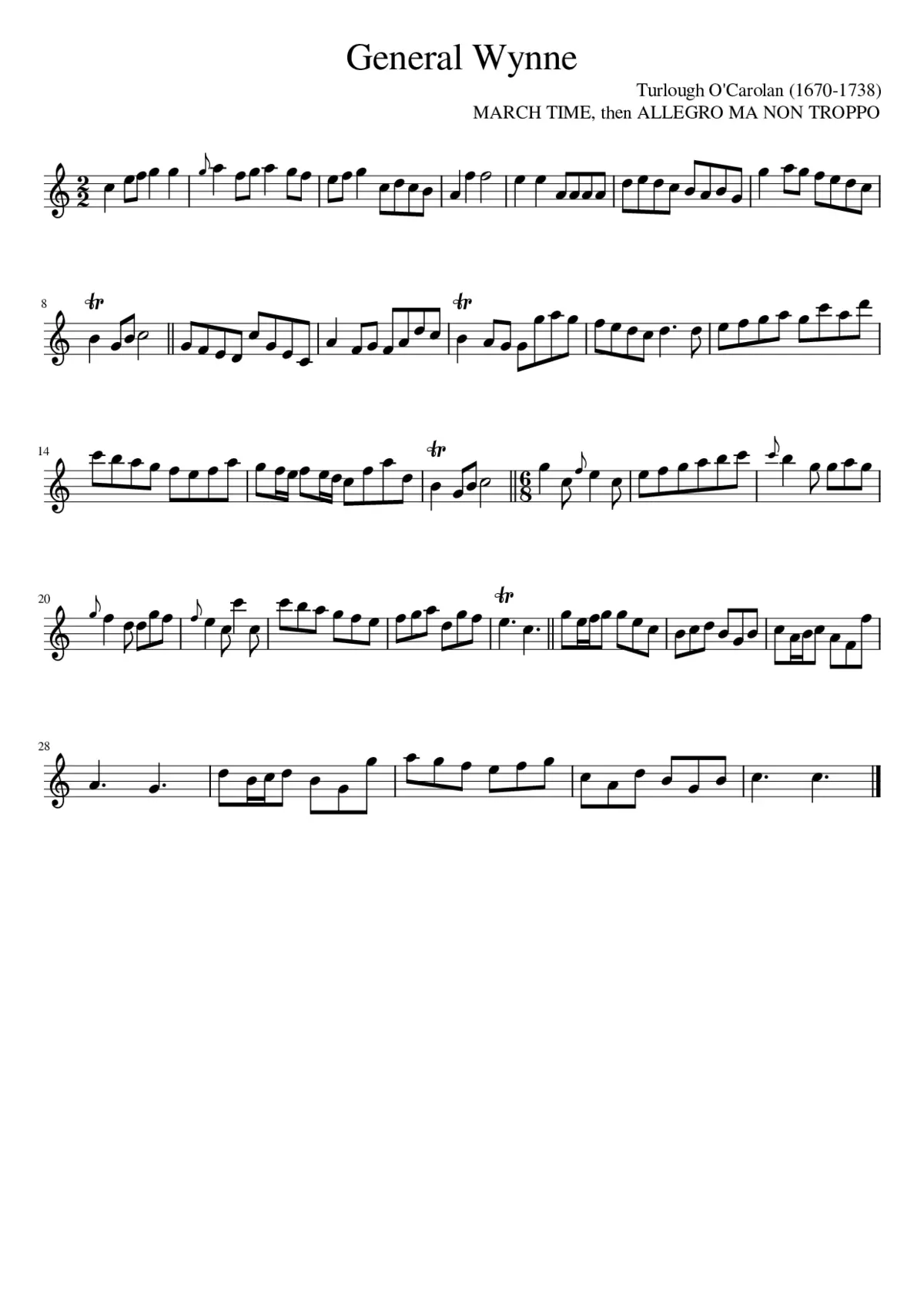 General Wynne - Page 1