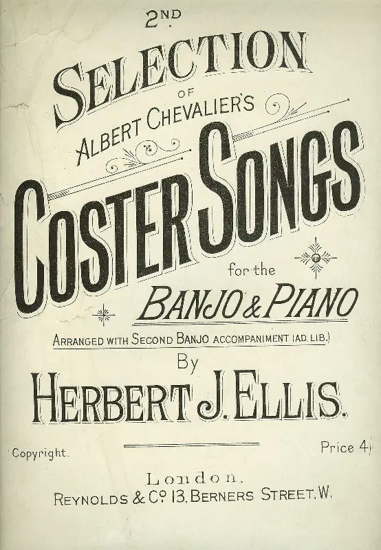 2nd Selection of Albert Chevalier's Coster Songs - Page 1