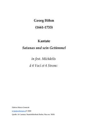 Satanas und sein Getümmel