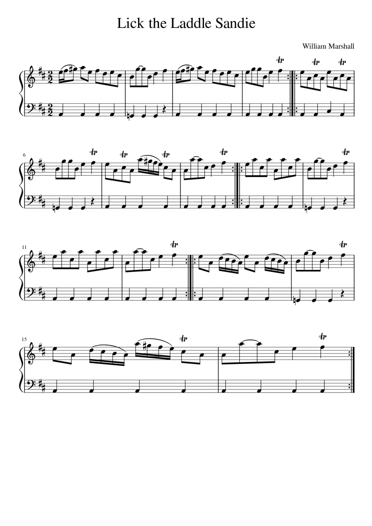 Lick the Laddle Sandie - Page 1