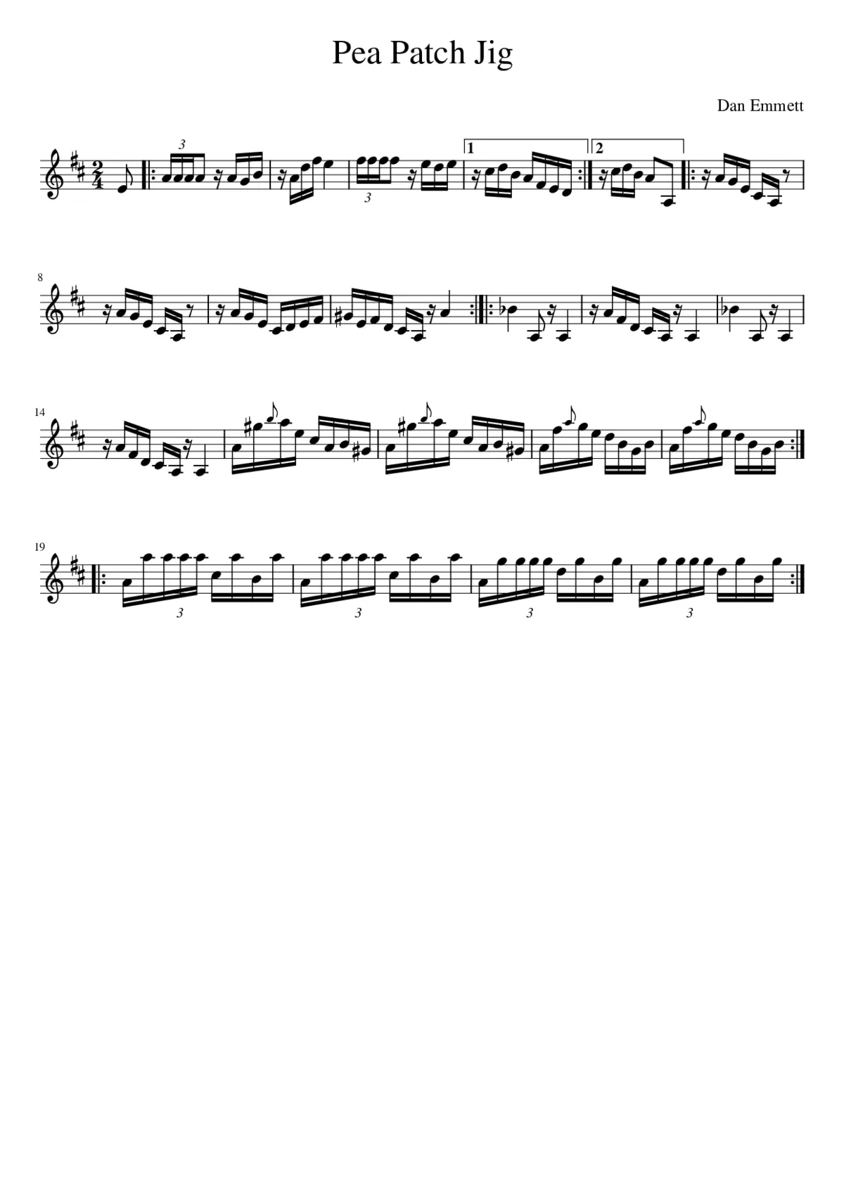 Pea Patch Jig - Page 1