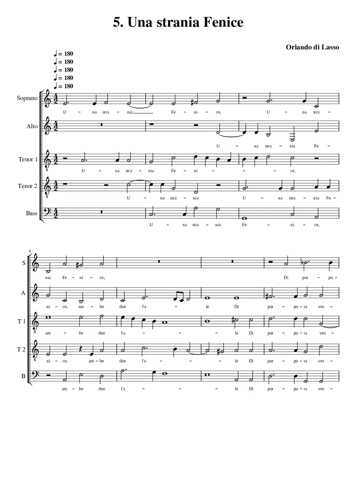 Una strania fenice - Page 1