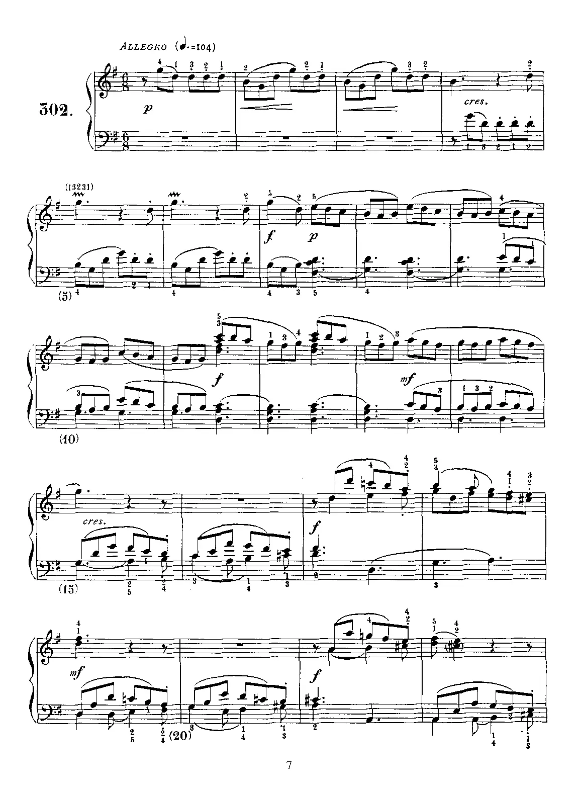Keyboard Sonata in G major - Page 1