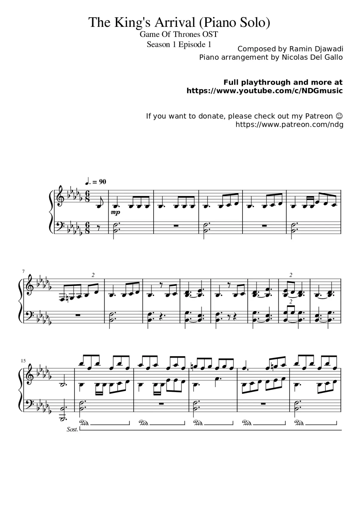 The King's Arrival - Page 1