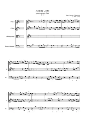 Regina caeli, H 31