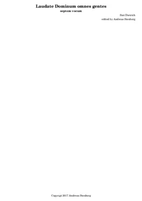 Laudate Dominum omnes gentes
