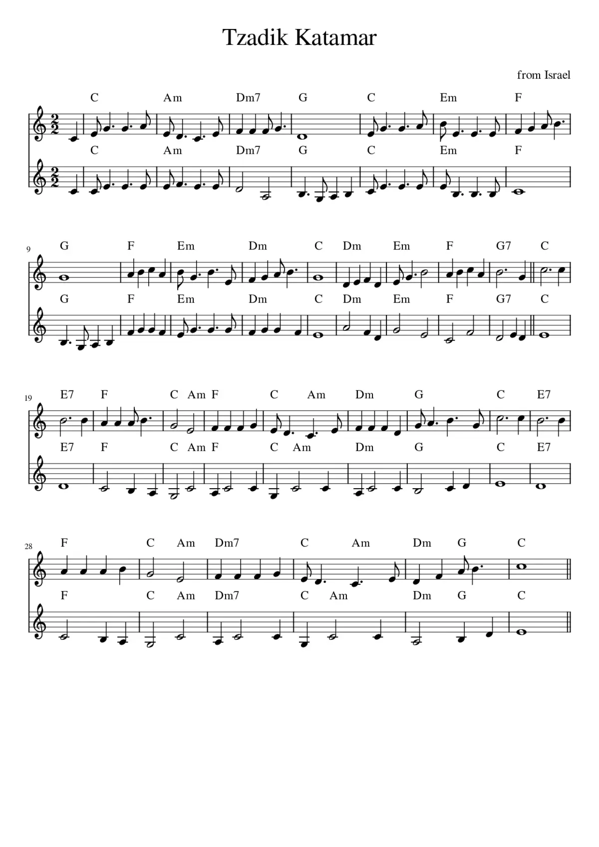 Tzadik Katamar ----- - Page 1