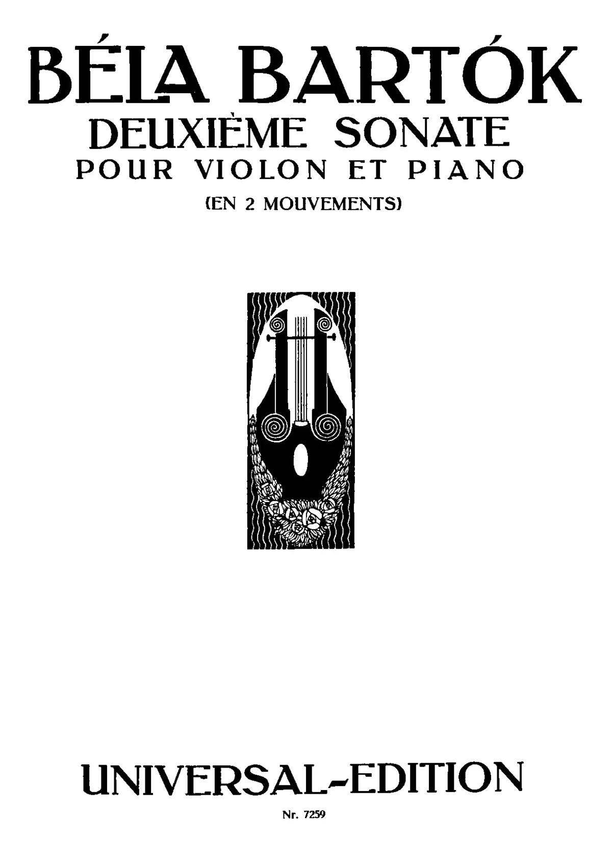 Violin Sonata No.2 - Page 1