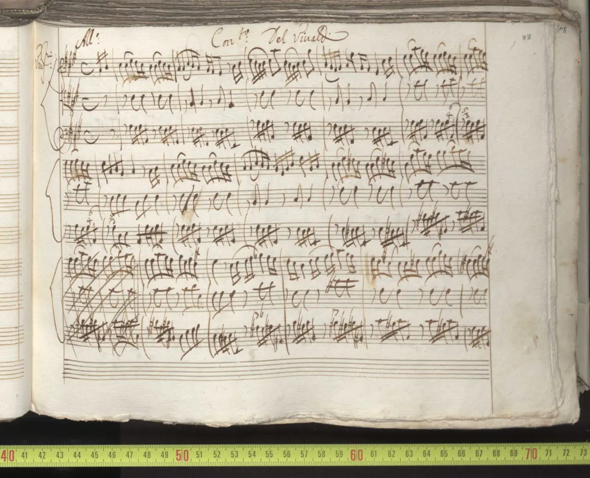 Concerto for Strings in A major - Page 1