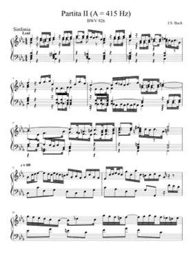 Partita in C minor BWV 826