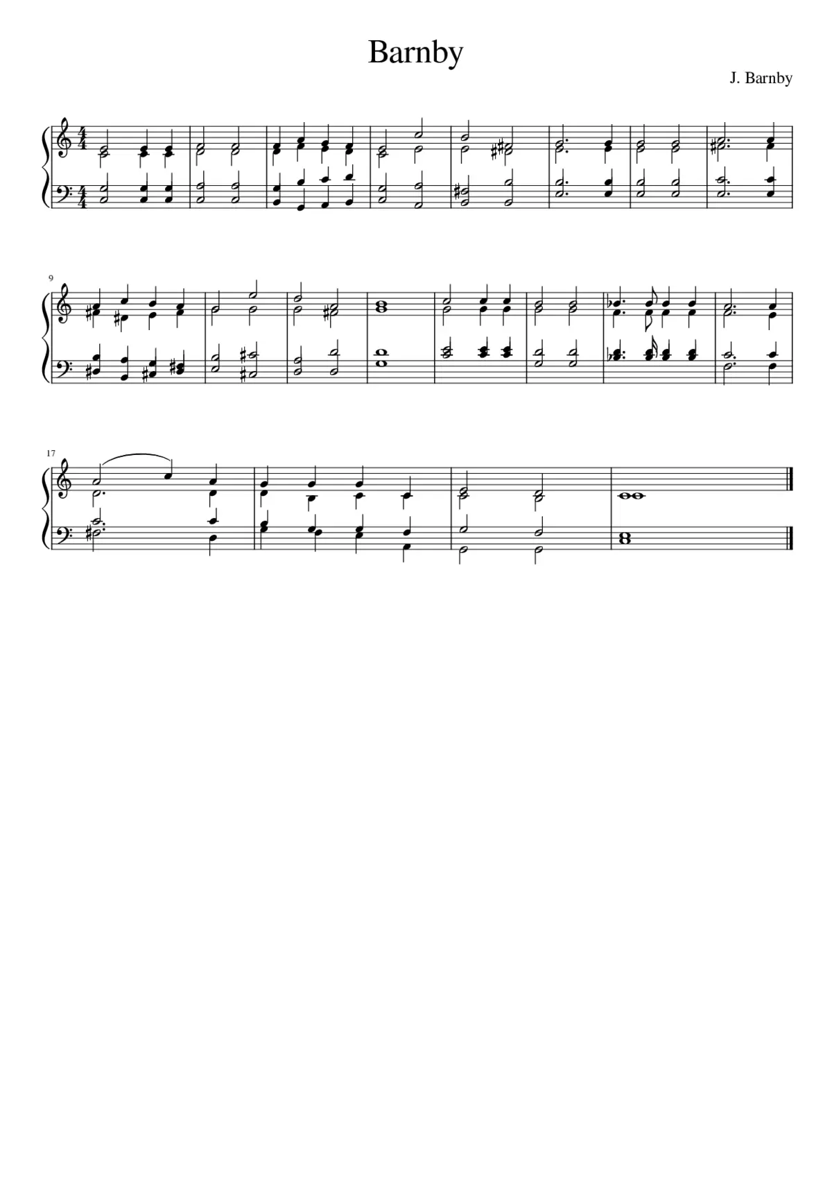 BARNBY (Barnby 33344) - Page 1