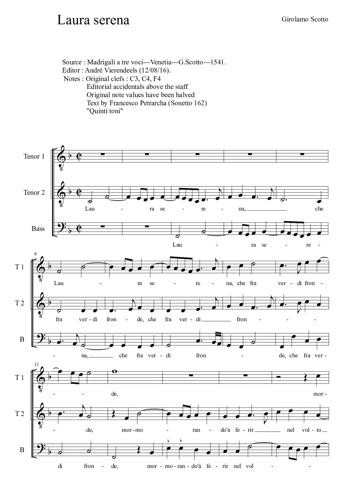 Laura serena - Page 1