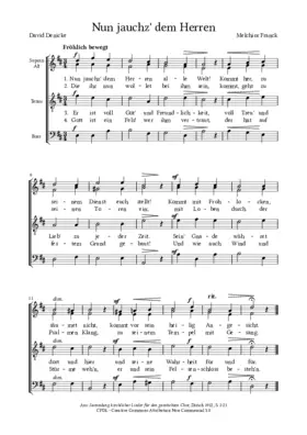 Nun jauchz' dem Herren