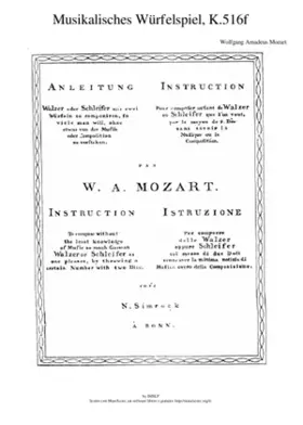 Musikalisches Würfelspiel K.516f