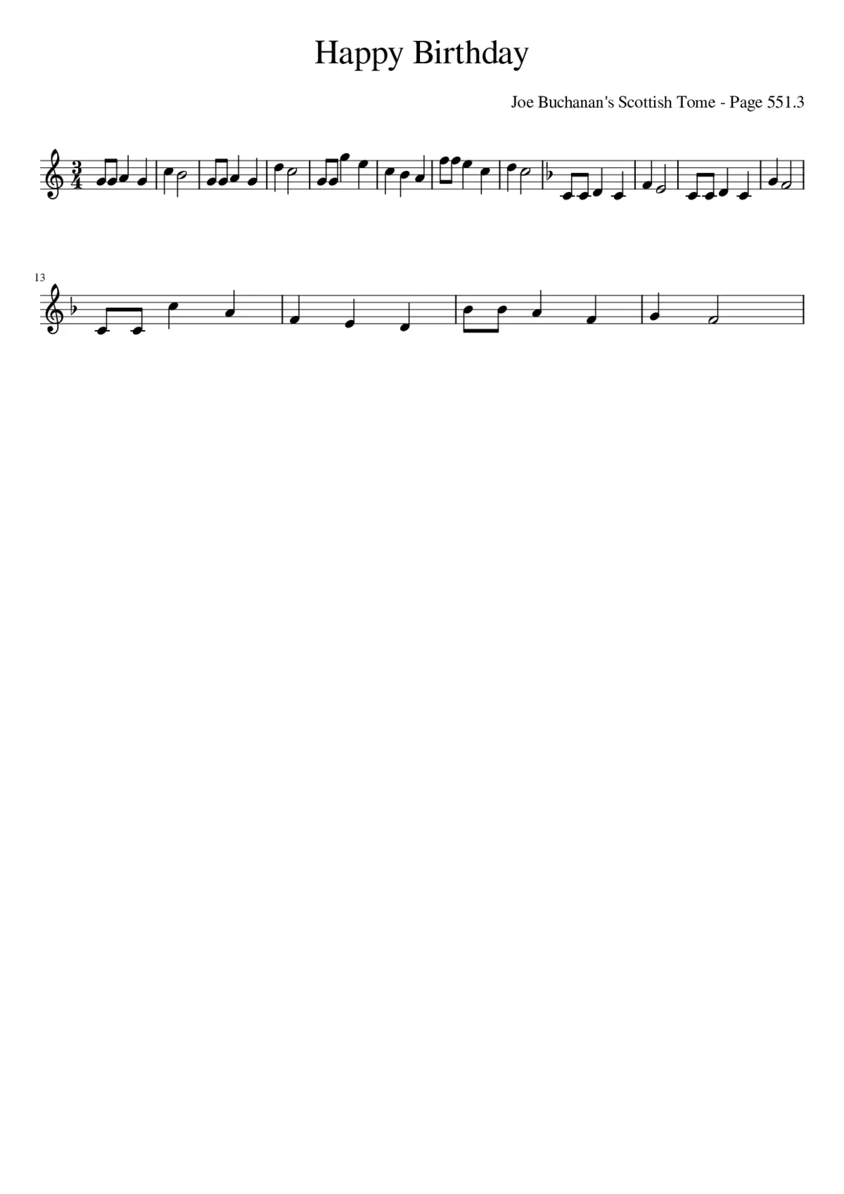 Happy Birthday to You - Page 1