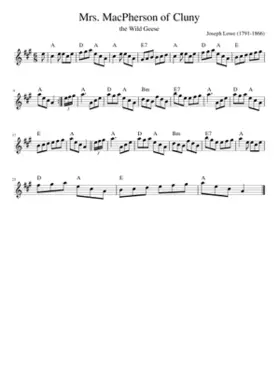 Mrs. MacPherson of Cluny