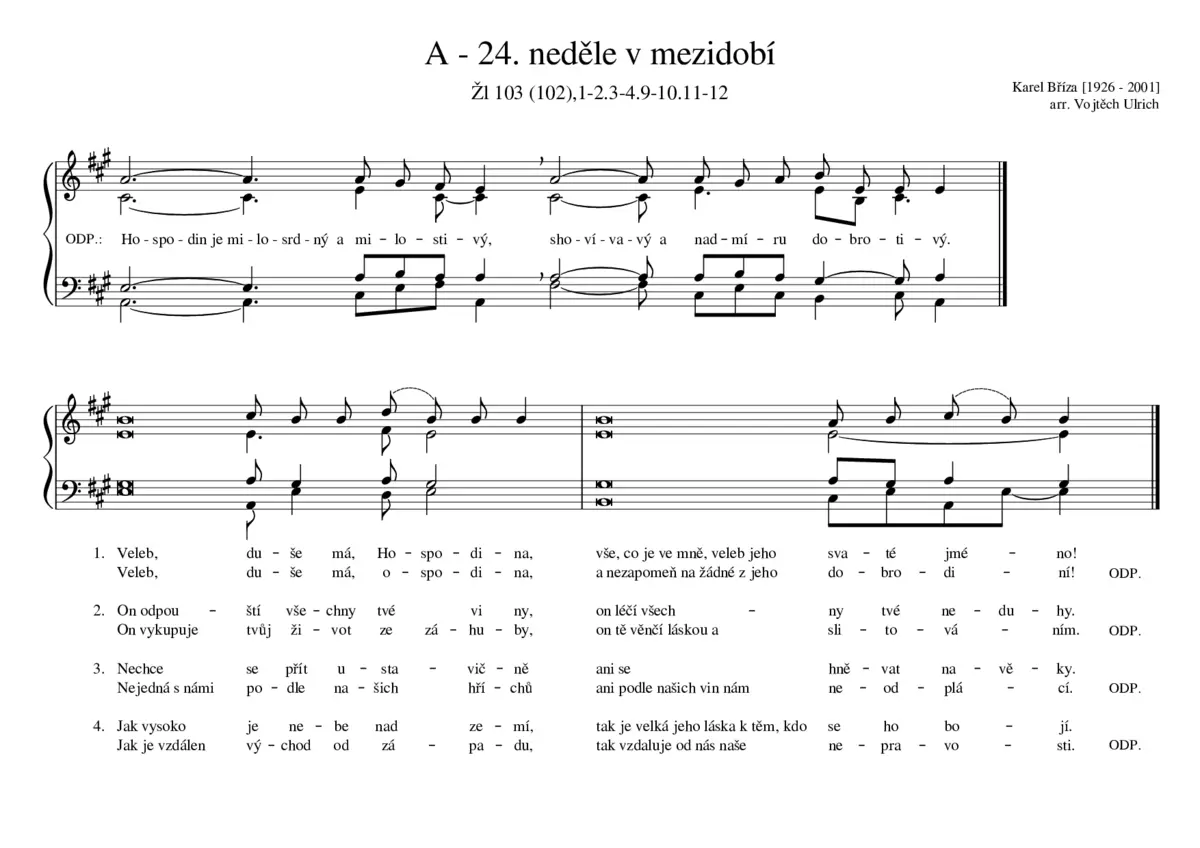 A - 24. neděle v mezidobí - Page 1