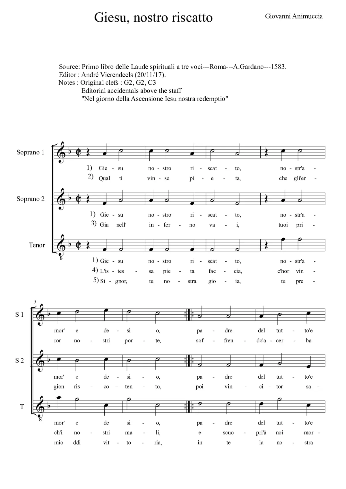 Giesu nostro riscatto - Page 1