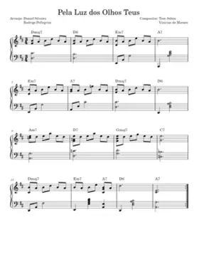 Pela luz dos olhos teus